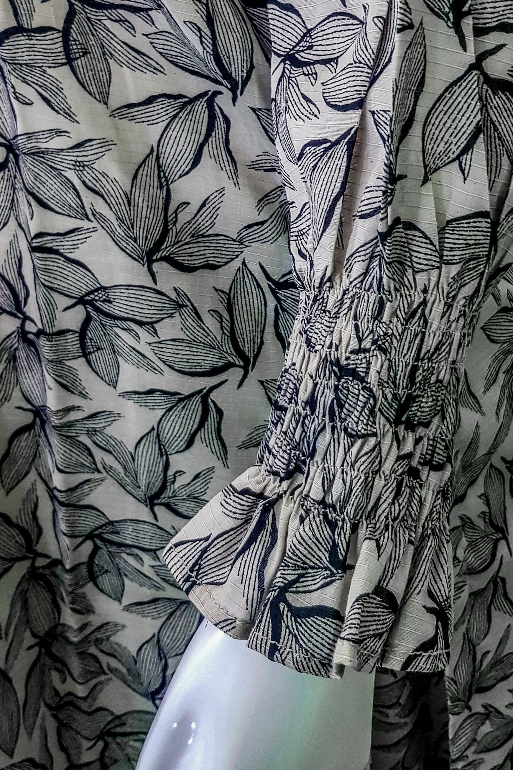 Lawn long shirt suit