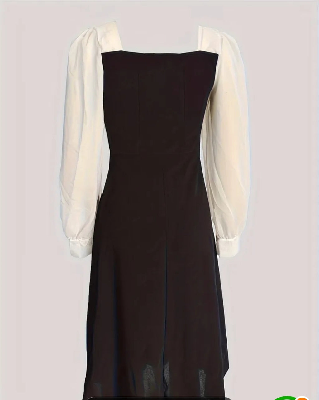 New arrival women's long sleeves, square neck, french style mesh skirt